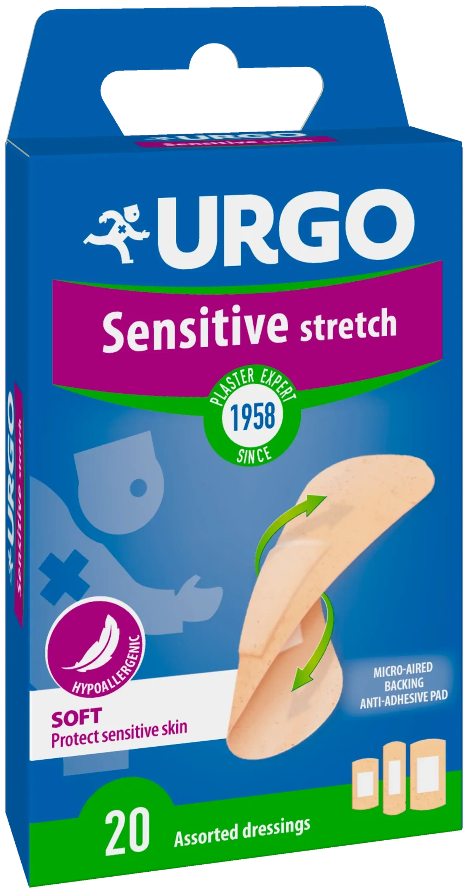 URGO EXTENSIBLE 20 PANSEMENTS_3D Box