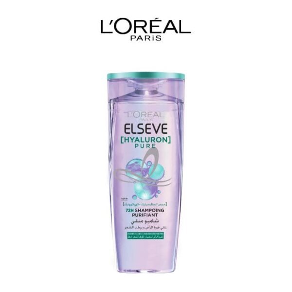 Elseve Hyaluron Pure Shampooing Purifiant 72H 200ml