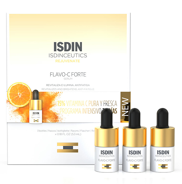 ISDINCEUTICS FLAVO C FORTE SERUM 15% 3 FLACONS