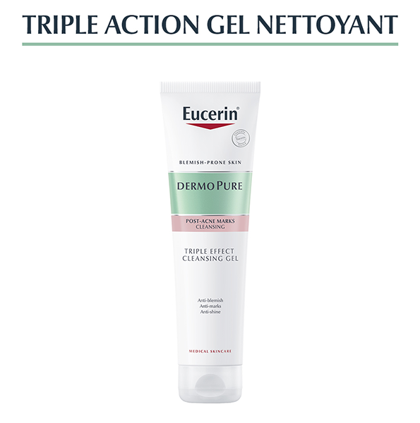 EUCERIN DERMOPURE GEL NETTOYANT TRIPLE ACTION 150 ML