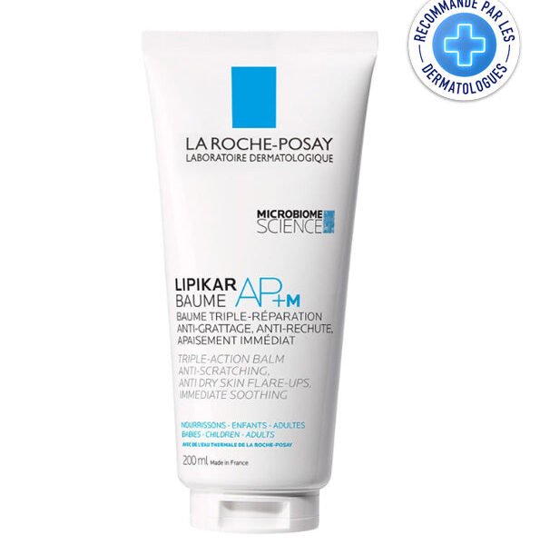 La Roche-Posay Lipikar Baume AP+M Tube Eco Responsable Peau Très Sèche 200ml