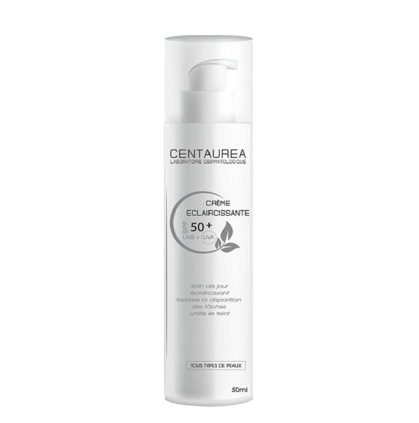 Centaurea Creme Eclaircissante spf50+ 50ml