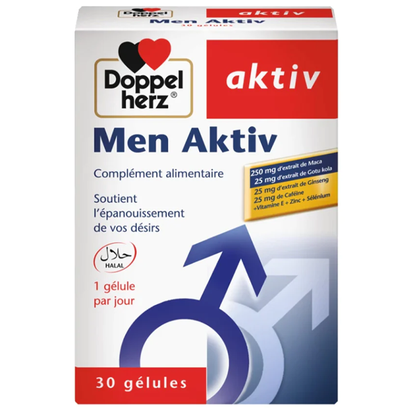 DOPPEL HERZ men aktiv 30 comprimes