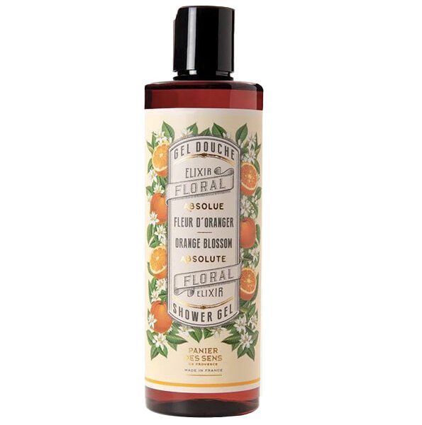 PANIER DES SENS GEL DOUCHE HUILE ESSENTIELLE FLEUR D'ORANGER 250 ML