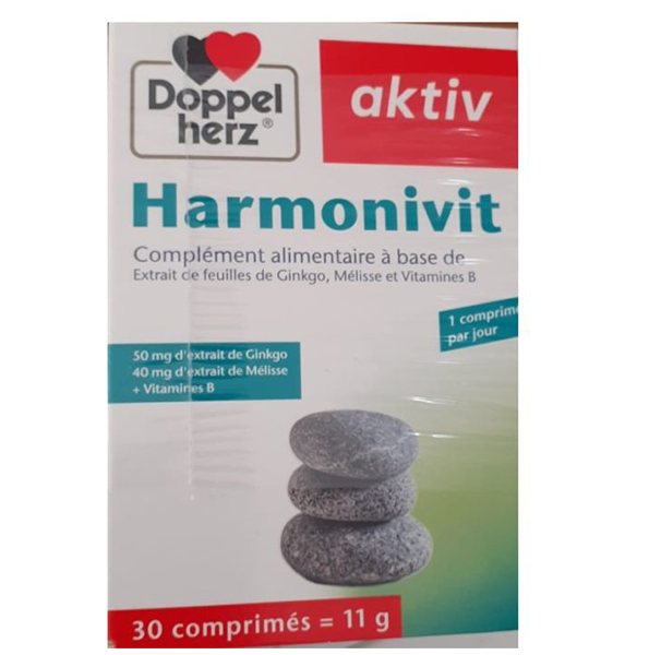 Doppel herz Aktiv harmonivit anti-stress 30 comprimés