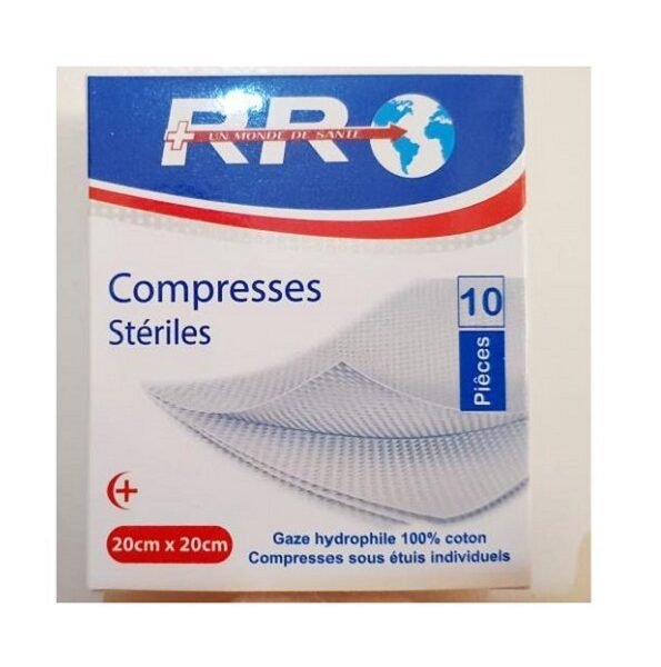 RR compresse sterile 30x30