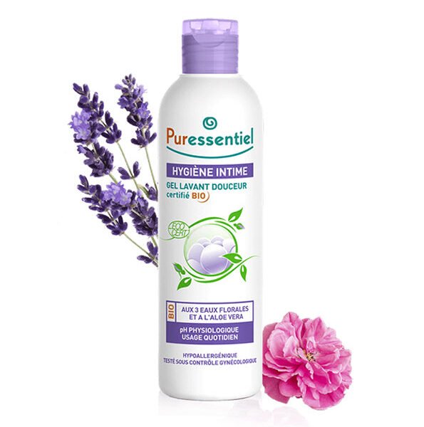 PURESSENTIEL GEL LAVANT INTIME DOUCEUR BIO 250 ML
