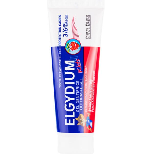 ELGYDIUM DENTIFRICE KIDS 3-6 ANS GOUT DE FRAISE