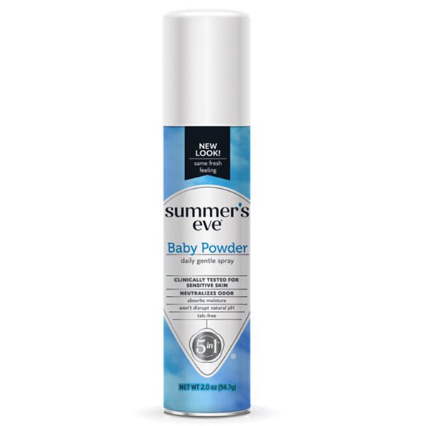 Summer’s Eve Baby Powder Freshening Spray 56.7g