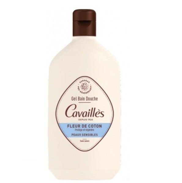 CAVAILLES GEL BAIN ET DOUCHE SURGRAS FLEUR DE COTON 400 ML