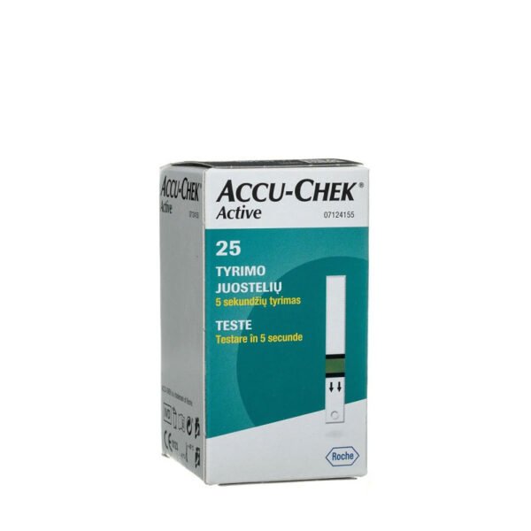 Bandelettes Accu chek Active 25 Un.