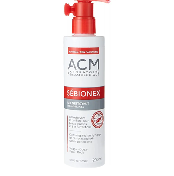 Acm Sébionex Gel nettoyant – 200 ml