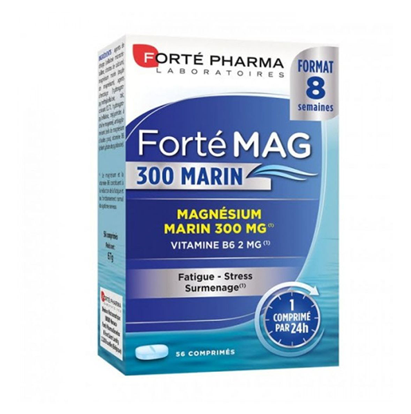 Forte Pharma Magné 300 Marin – 56 Comprimés