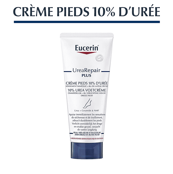 EUCERIN UreaRepair PLUS Crème Pieds 10% d’Urée 100ml