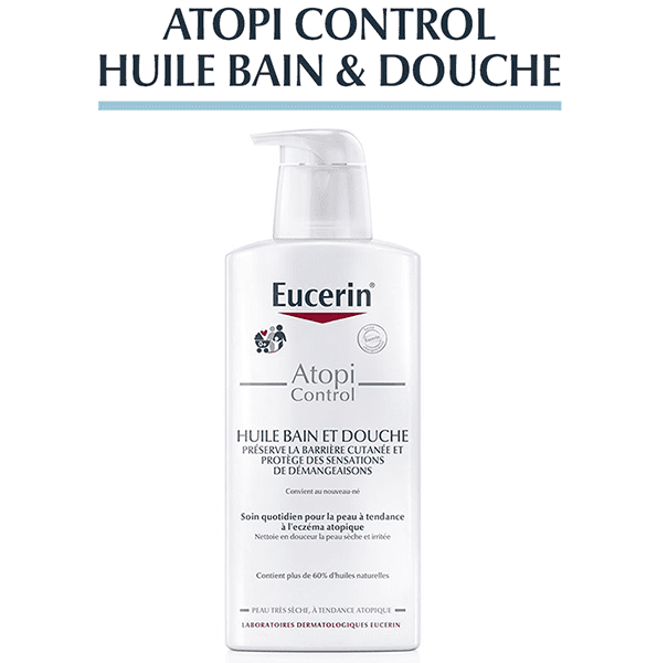 EUCERIN AtopiControl Huile Bain et Douche 400ml