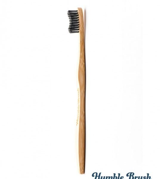 THE HUMBLE BROSSE A DENTS NOIRE BAMBOU ADULTE DENTS SENSIBLES