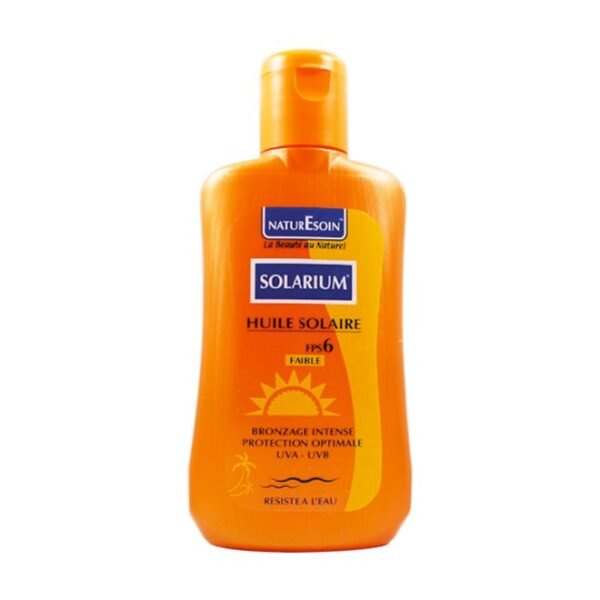 NatureSoin Solarium Huile Solaire FPS6 100ml