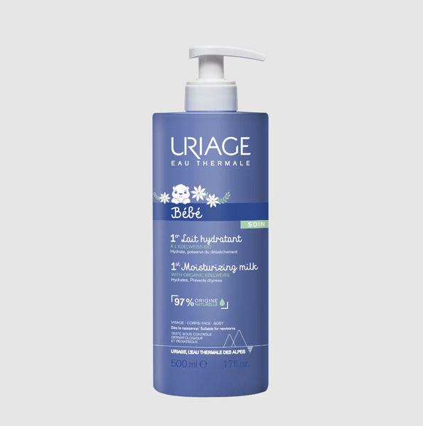 Uriage Bébé – 1er Lait Hydratant – 500 ml