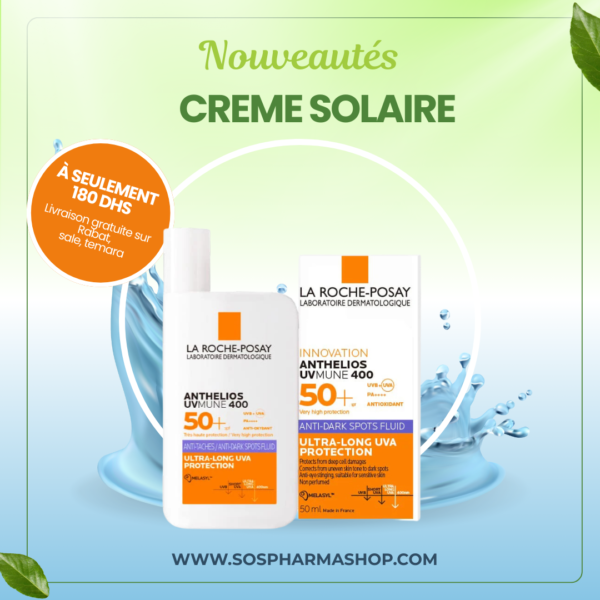 La Roche-Posay Anthelios UVMUNE 400 Fluide Anti-taches SPF 50+